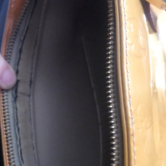 ‼️PRICE DROP‼️💯Authentic Louis Vuitton Houston Yellow Hand Bag - Picture 7 of 10